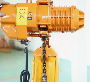 環(huán)鏈電動葫蘆初次通電，電機(jī)不動的解決方案